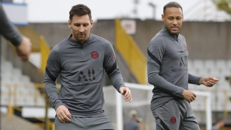 Will Lionel Messi Play Tonight in Club Brugge vs PSG, UEFA Champions League 2021-22 Clash? Check Out Possibility of Argentine Star Making His European Debut For Parisians