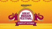 Amazon Great Indian Festival Sale 2021 Preponed; Will Now Begin on October 3