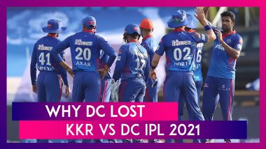 Kolkata Knight Riders vs Delhi Capitals IPL 2021: 3 Reasons Why DC Lost