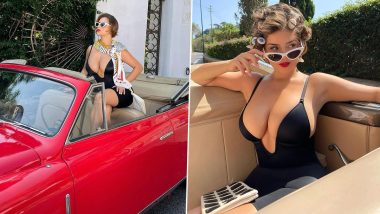 Demi Rose Enjoys ‘An Italian Dream’ In a Sexy Black Cut-Out Bodysuit, Shares Pics From Latest Photoshoot in Capri