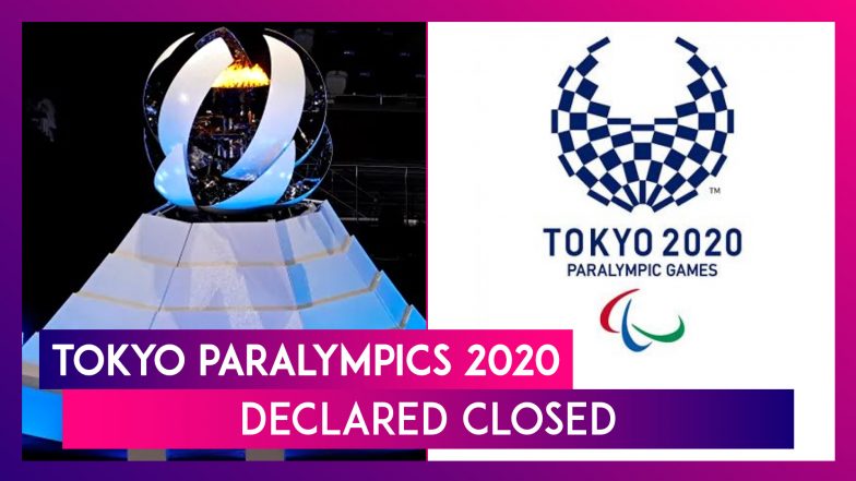 Tokyo Paralympics 2020 Declared Closed, India's Best Ever Performance ...