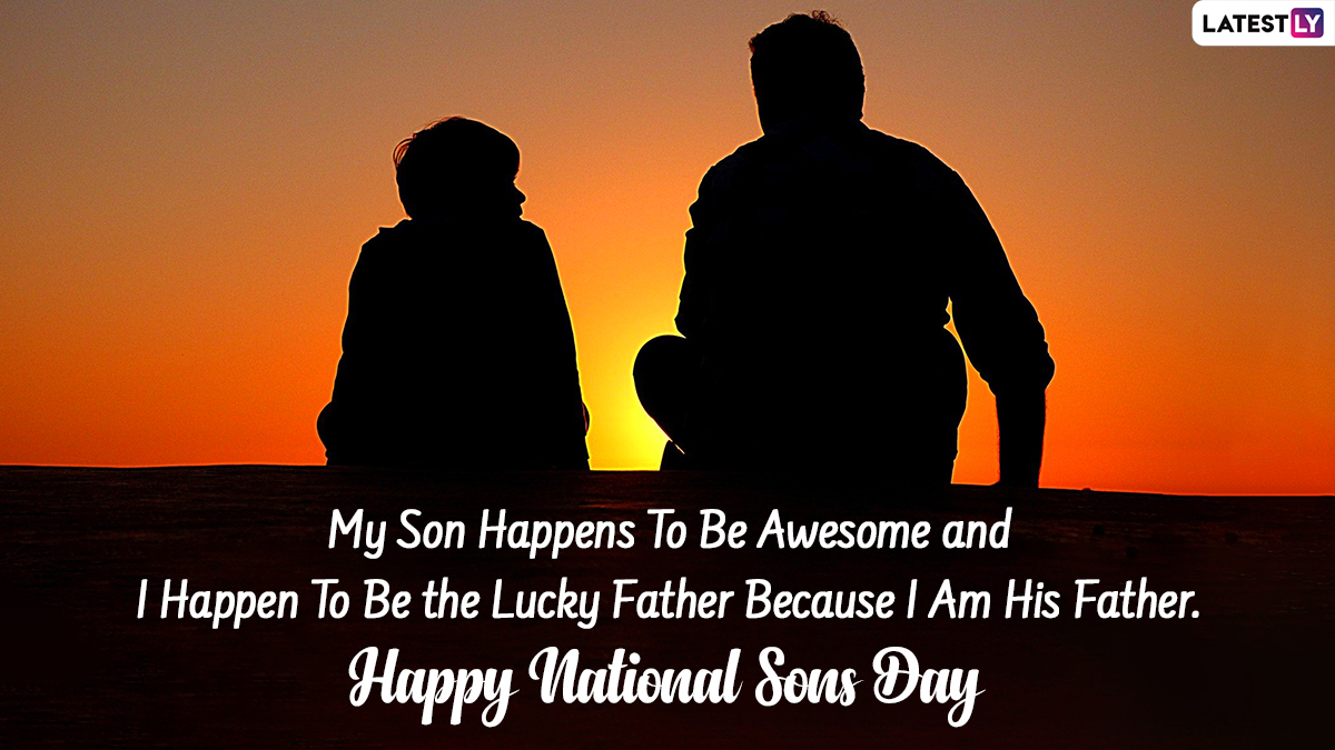 National Sons Day 2022 Messages & HD Wallpapers Best Greetings