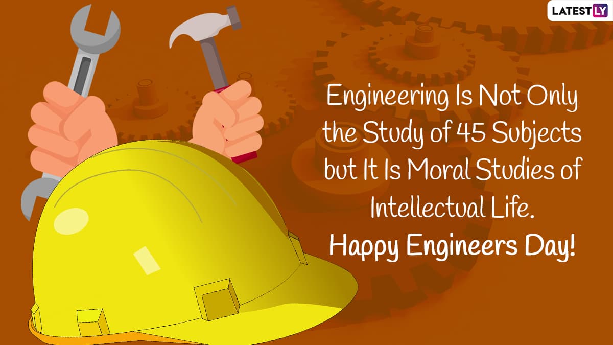 Engineers' Day 2021 Wishes & HD Images: WhatsApp Messages, SMS ...