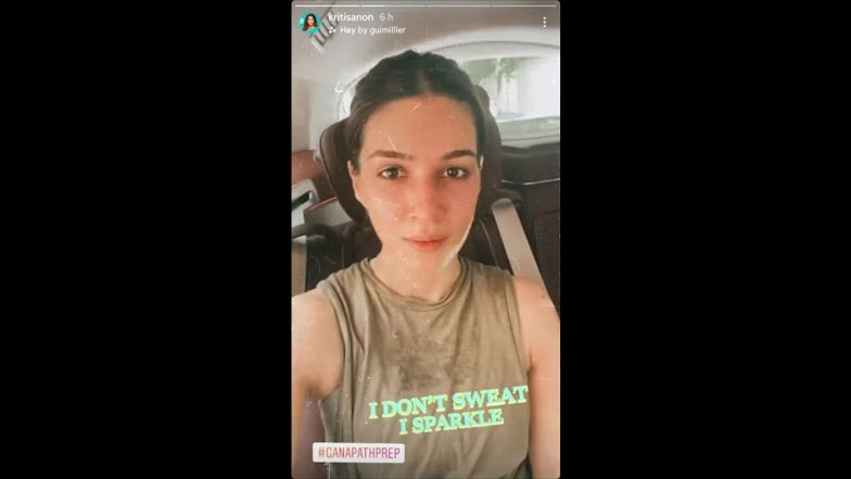 Ganapath: Kriti Sanon Preps Up for High-Octane Action Sequences and Stunts for the Film