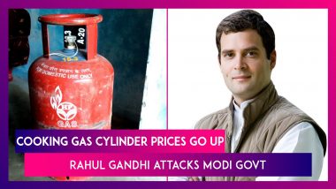 Cooking Gas Cylinder Prices Go Up, Rahul Gandhi Says GDP Is 'Increase In Gas, Diesel, Petrol Cost'