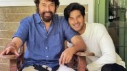Entertainment News | Dulquer Salmaan Pens Special Message on Father Mammootty's 70th Birthday