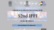 IFFI 2021: Delegate Registration for 52nd International Film Festival of India Now Open