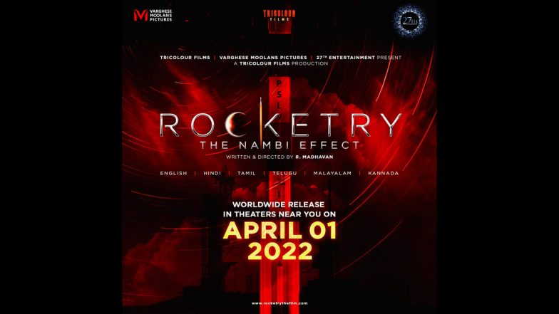 Rocketry: The Nambi Effect – R Madhavan's Film on S. Nambi Narayan To Hit the Theatres on April 1, 2022