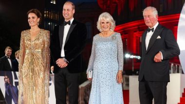 Kate Middleton, Prince William Attend No Time To Die World Premiere in London; Check Out Their Red Carpet Look