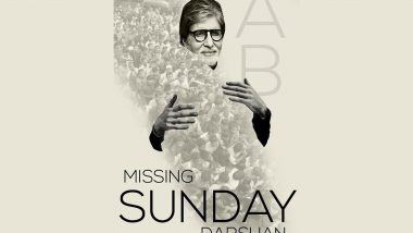 Amitabh Bachchan Is Missing His Fans and Well-Wishers That Use to Show Up at His Jalsa Residence Every Sunday