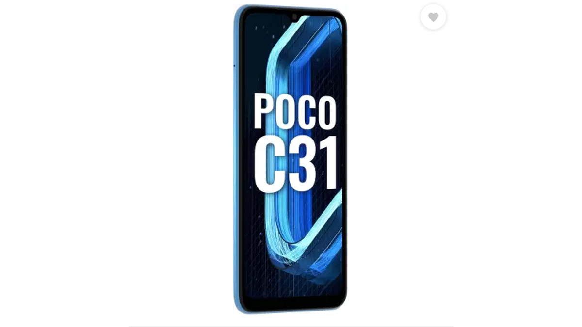 poco c31 expected price