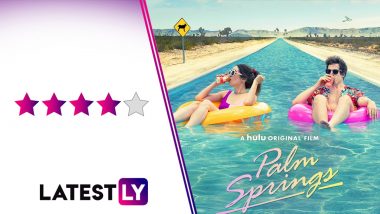 Palm Springs Movie Review: Andy Samberg and Cristin Milioti’s Chemistry Sparkles in This Smart Time-Loop Romcom (LatestLY Exclusive)