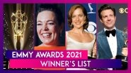 Emmy Awards 2021: The Crown, Ted Lasso, Mare Of Easttown Wing Big; Full List Of Winners