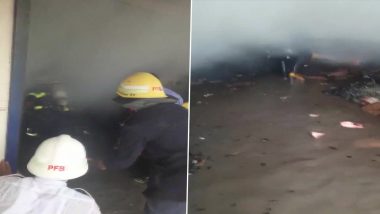 Fire in Maharashtra: Blaze Erupts at Unit in Pune Industrial Area, One Killed, 2 Injured