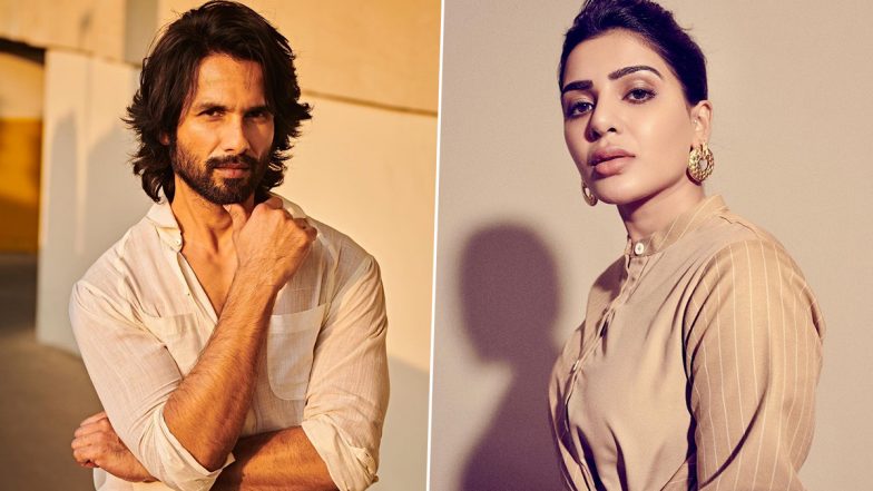 Shahid Kapoor Praises Samantha Akkineni for Her Role in The Family Man 2, Says ‘Would Love To Work With Her Some Time’