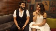Jacqueline Fernandez Opens Up About Social Media Criticism During a Chat Session With Arjun Kapoor, Says &lsquo;I Kind of Take It in a Positive Way&rsquo; (Watch Video)