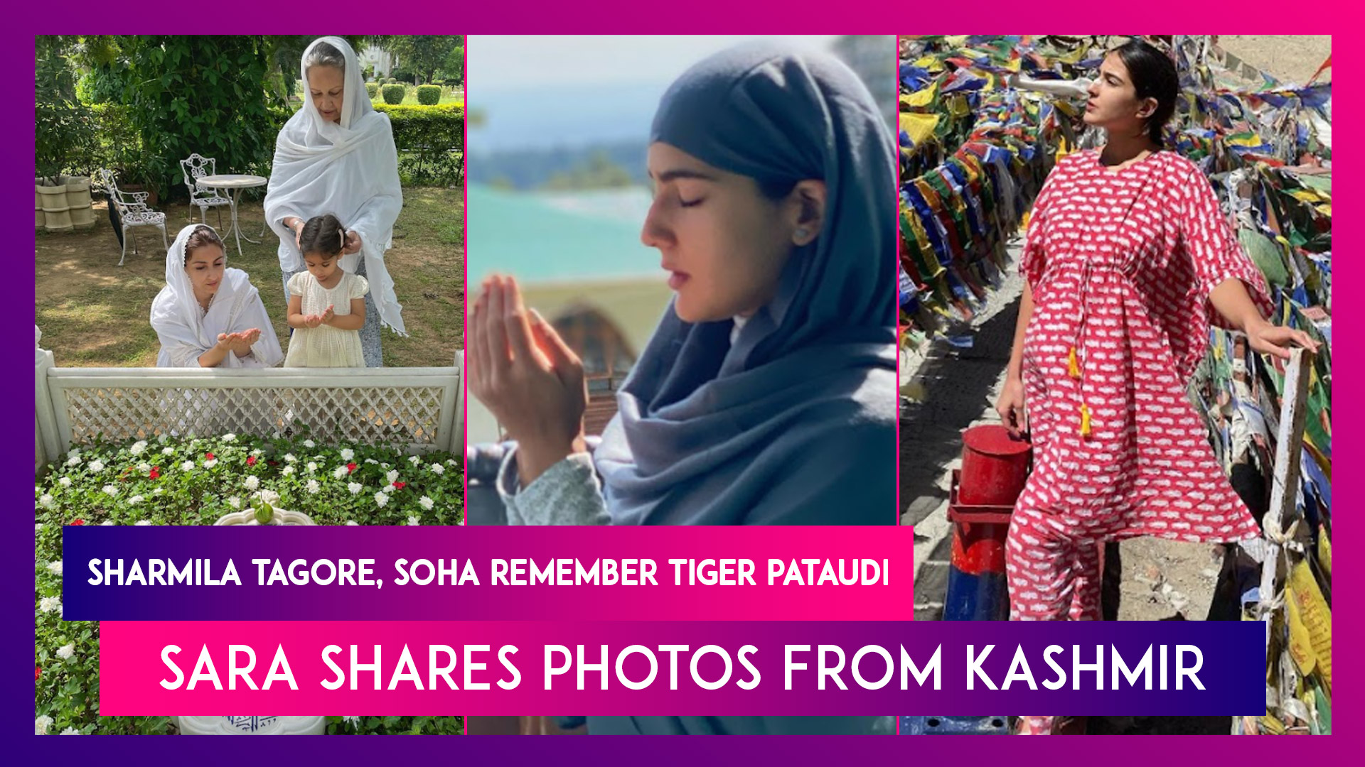 Sharmila Tagore, Soha Ali Khan Remember Tiger Pataudi On His 10th Death  Anniversary; Sara Ali Khan Shares Photos From Kashmir | ðŸ“¹ Watch Videos  From LatestLY