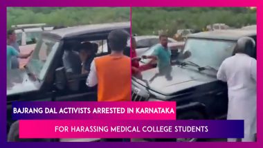 Karnataka: Bajrang Dal Activists Arrested For Harassing Medical College Students