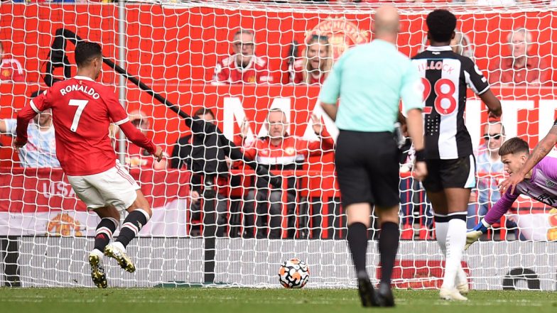 Cristiano Ronaldo Scores On Manchester United Return Against Newcastle United (Watch Goal Video Highlights)