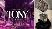 Tony Awards 2021: Moulin Rouge - The Musical, A Soldier&rsquo;s Play and The Inheritance Win Big; Check Out the Complete List of Winners
