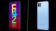 Samsung Galaxy F42 5G Launched in India From Rs 20,999; First Sale on October 3, 2021