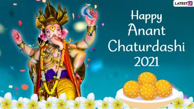 Anant Chaturdashi 2021: Ganpati Visarjan Slogans To Chant and Messages To Share on the Auspicious Day