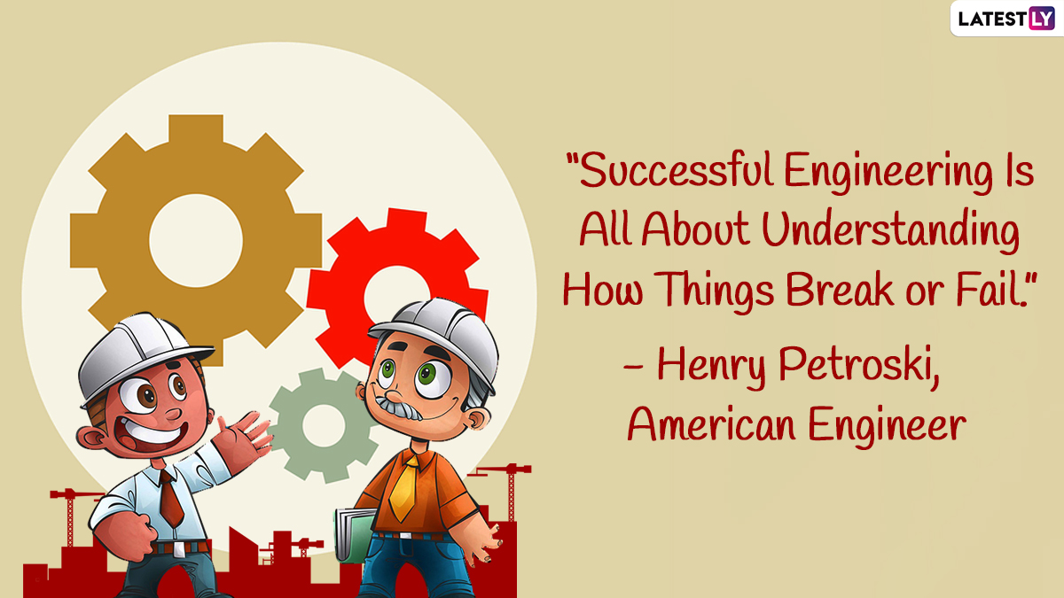 Engineers Day 2021 Quotes & HD Images: Wish Happy Engineers’ Day With ...