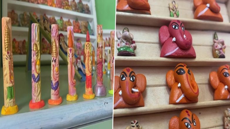 Ganesh Chaturthi 2021: Nashik Artisan Sanjay Carves Ganesh Idols on Nails (See Pics)