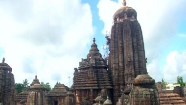 India News | Odisha's Lingaraj Temple Reopens After 5 Months for Fully Vaccinated Devotees