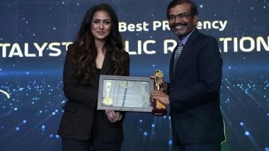 Business News | Catalyst PR Bags Two Prestigious Awards