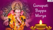 Ganesh Visarjan 2021 Wishes & Anant Chaturdashi Images: Send WhatsApp Stickers, Ganpati Visarjan Slogans, Greetings, Telegram Messages and Facebook Wishes to Bid Bappa Farewell