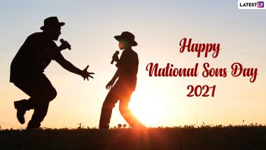 National Sons Day 2021 Greetings & HD Images: WhatsApp Status Video, Quotes, Facebook Messages and SMS to Wish Happy Son’s Day