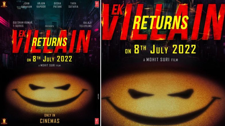 Ek Villain Returns: John Abraham, Disha Patani’s Film To Release on Theatres on July 8, 2022!