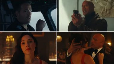 Red Notice Trailer Out! Ryan Reynolds, Dwayne Johnson, Gal Gadot's Thriller To Stream on Netflix From November 12 (Watch Video)