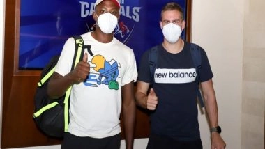 Sports News | IPL 2021: Delhi Capitals' Rabada, Nortje, Dwarshuis Arrive in Dubai
