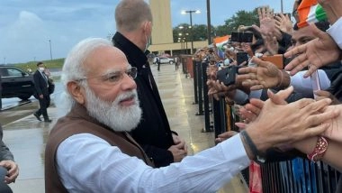 World News | Ecstatic Indian-Americans Welcome PM Modi in Washington