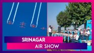 Srinagar Air Show: Su-30s, MiG-21s, Chinooks&rsquo; Spectacular Air Show After 14 Years