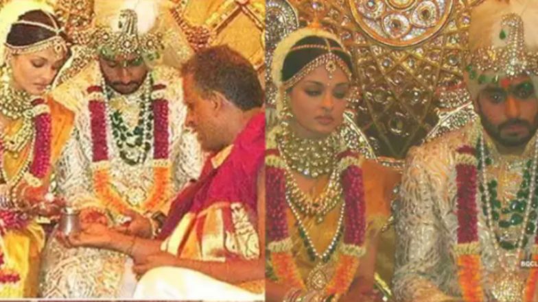 Abhishek Bachchan Says ‘Photoshopped’ After a Fan Shares a Pic From His and Aishwarya Rai’s Wedding