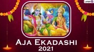 Aja Ekadashi 2021 Date & Parana Time: Know Shubh Muhurat, Puja Vidhi, Vrat Katha in Hindi and Significance of Hindu Festival