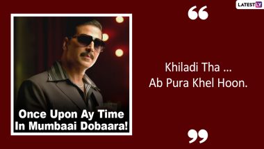 Akshay Kumar Birthday: 10 Movie Dialogues of the Superstar That Are Popular and Catchy!
