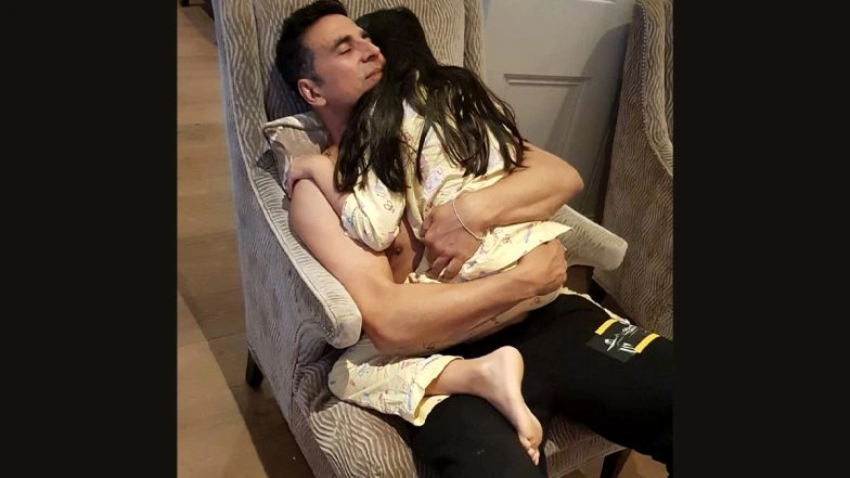 Akshay Kumar Wishes Daughter Nitara on Her 9th Birthday With a Cuddly Post! (View Pic)