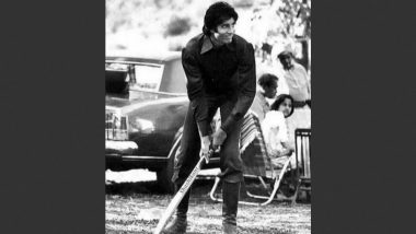 Amitabh Bachchan Shares Priceless Throwback Pic Playing Cricket in Kashmir from Mr Natwarlal Sets