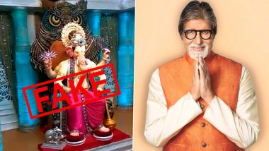 Amitabh Bachchan Shares 2016's Video of Lalbaugcha Raja, Fans Confuse it as Recent Glimpse of Mumbai's Iconic Ganpati Idol