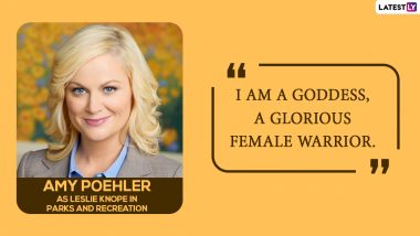 Amy Poehler Birthday Special: 12 Awesome Quotes of the Actress As Leslie Knope From Parks and Recreation!