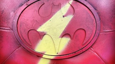 Andy Muschietti Teases New Photo of the Flash Logo With a Batman Twist!