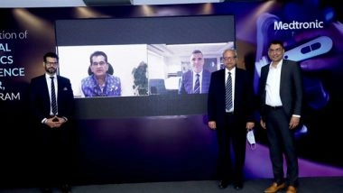 Business News | Medtronic Showcases Hugo Robotic-assisted Surgery System at the Inauguration of Its First Surgical Robotics Experience Center in India
