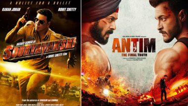 Antim: Salman Khan's Film to Release in Diwali 2021 and Clash With Akshay Kumar's Sooryavanshi - Reports