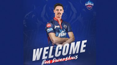 IPL 2021 Diaries: Ben Dwarshuis Joins Delhi Capitals After Chris Woakes Pulled Out of the UAE Leg