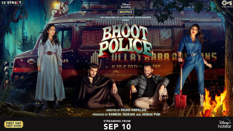 Bhoot Police: Saif Ali Khan, Arjun Kapoor, Jacqueline Fernandez, Yami Gautam’s Film Gets Preponed; To Arrive on Disney+ Hotstar on September 10!