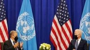 World News | President Biden Meets Guterres, Reaffirms 'strong Partnership' Between US, UN